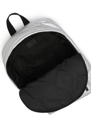 METALLIC NYLON BACKPACK
