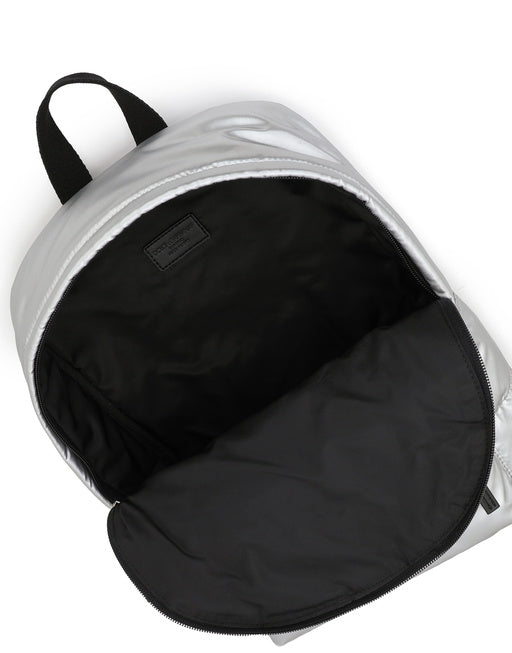 METALLIC NYLON BACKPACK