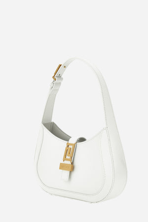 Greca Goddess Small Hobo In Calf Leather