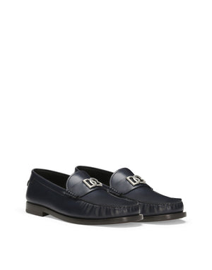 BRUSHED CALFSKIN LOAFERS