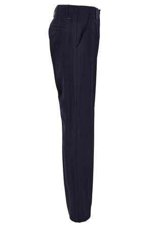 Formal Pant In Responsible Dry Hand Wool Grain De Poudre