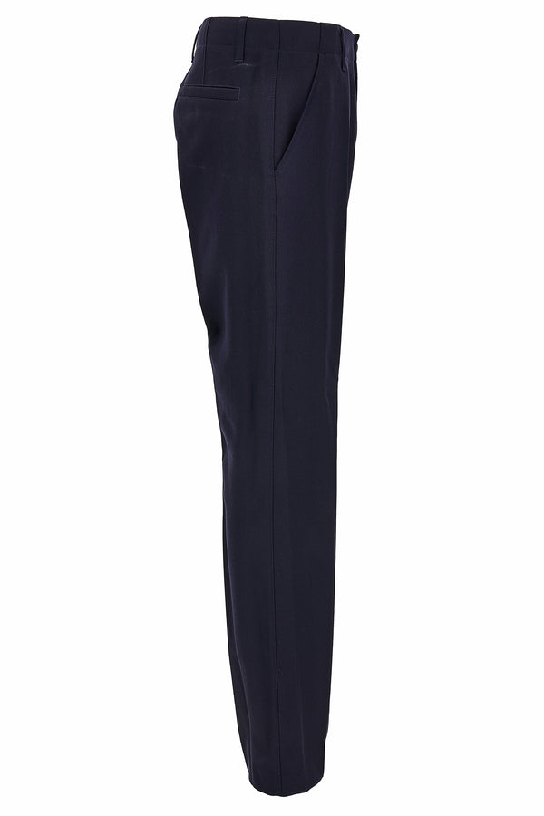 Formal Pant In Responsible Dry Hand Wool Grain De Poudre