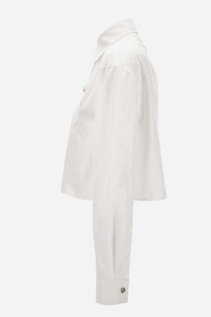 Informal Shirt In Baroque Cotton Poplin Fabric