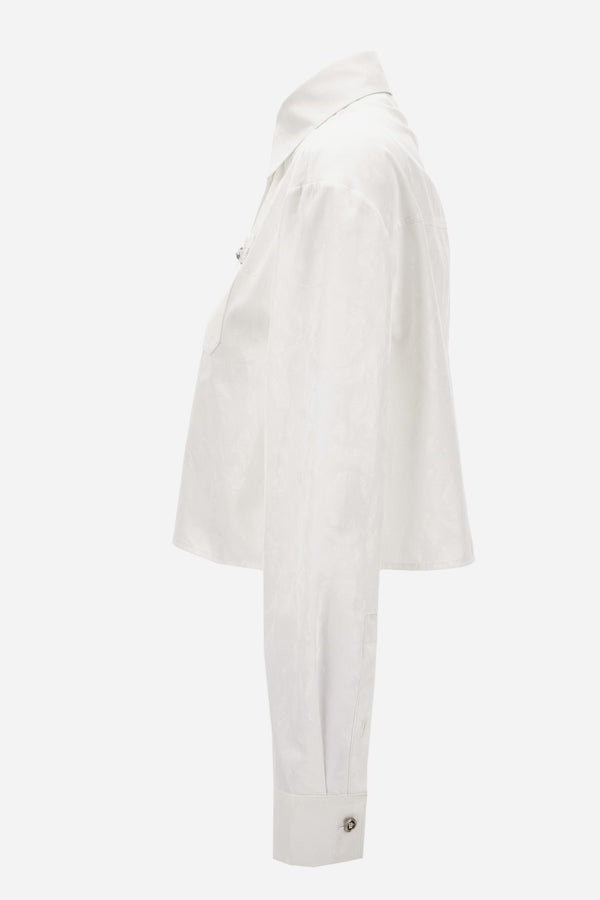 Informal Shirt In Baroque Cotton Poplin Fabric