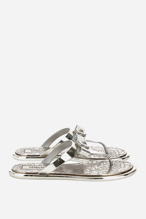Gianni Ribbon Slides In Rubber
