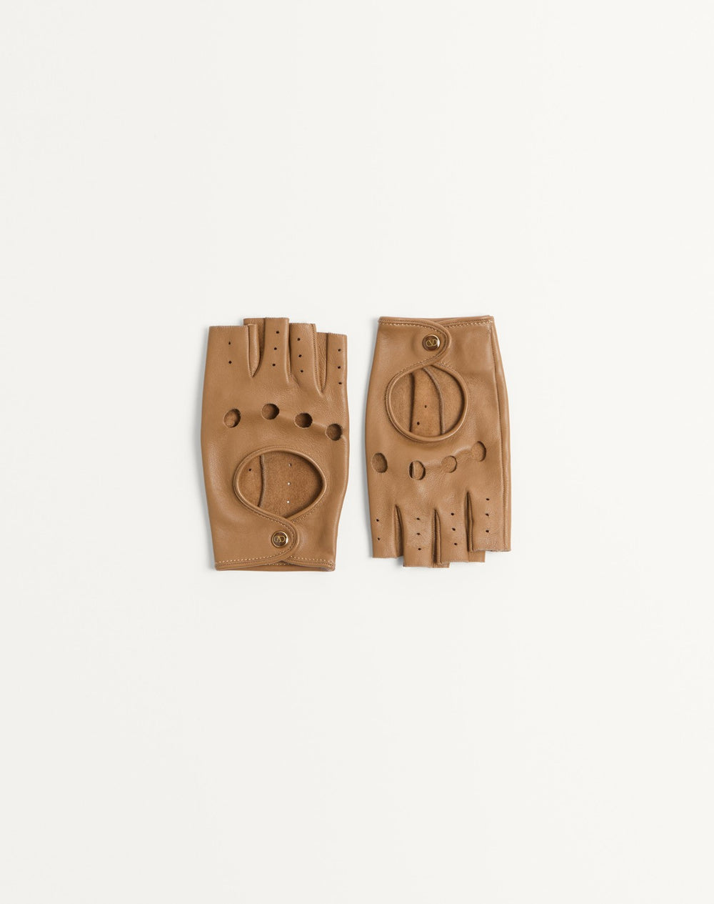 Guanti Fingerless Vlogo Signature In Nappa 