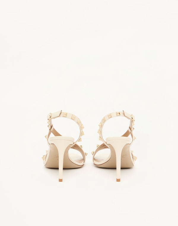 SANDALO ROCKSTUD IN VITELLO 85MM