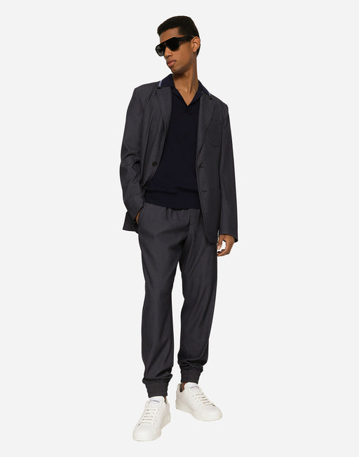 VIRGIN WOOL PORTOFINO-FIT JACKET