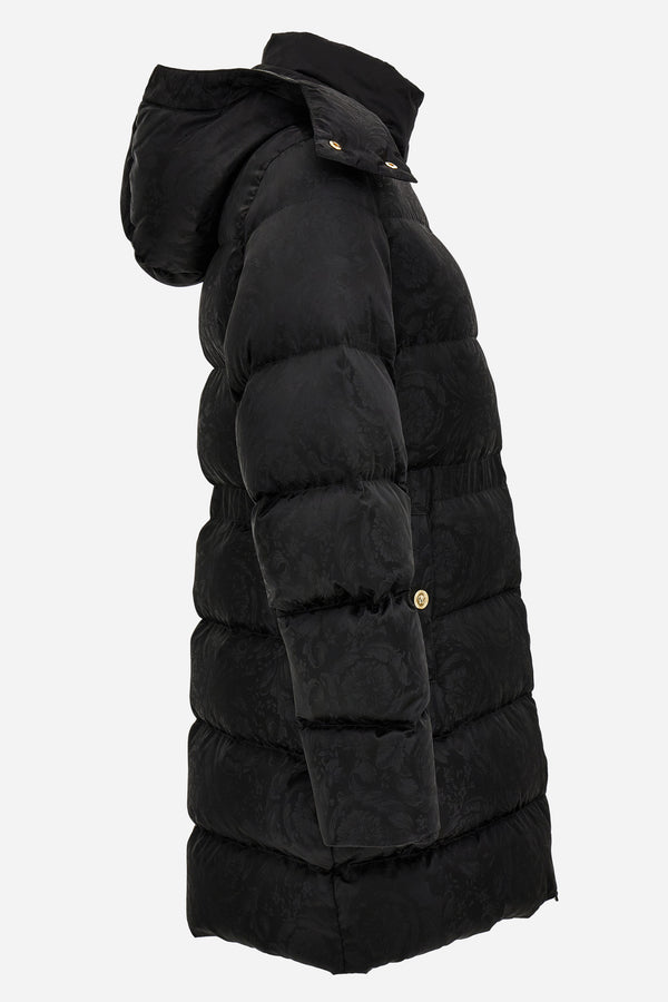 Padded Jacket In Barocco Jacquard Soft