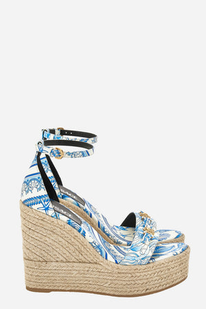 Medusa 95 Espadrilles In Calf Leather