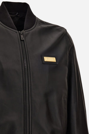Blouson Leather In Leather United Skin