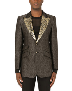 BEAT JACQUARD LAMÉ JACKET