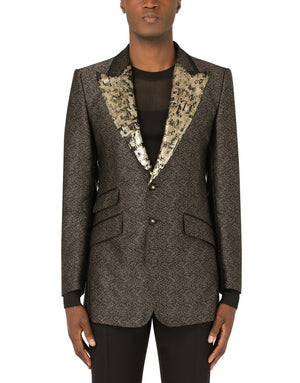 BEAT JACQUARD LAMÉ JACKET
