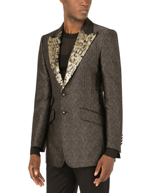 BEAT JACQUARD LAMÉ JACKET