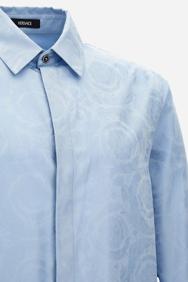 Informal Shirt In Baroque Poplin Fabric