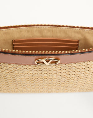 Pouch Vlogo The Bold Edition In Rafia