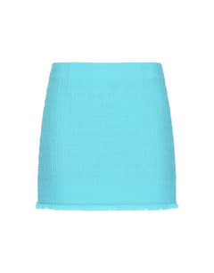 RASCHEL TWEED MINISKIRT: