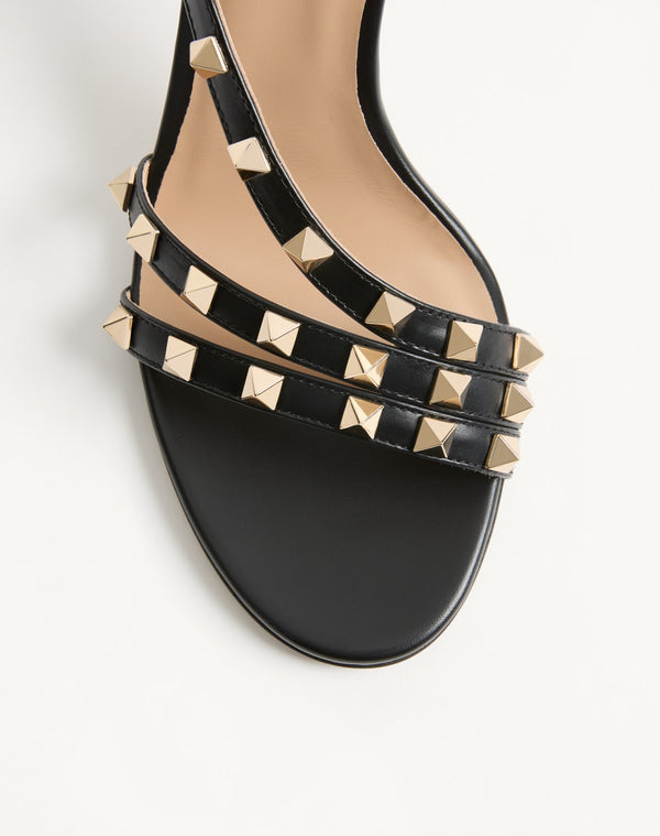 SANDALO ROCKSTUD IN VITELLO 85MM