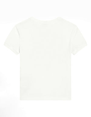 JERSEY T-SHIRT WITH BUTTERFLIES AND DOLCE&GABBANA LOGO