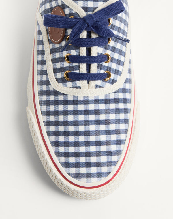 Sneaker Nojoke In Tessuto Canvas Stampa Vichy