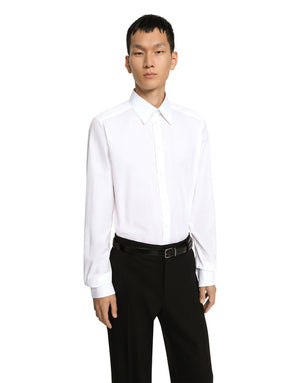 STRIPED COTTON MARTINI-FIT SHIRT