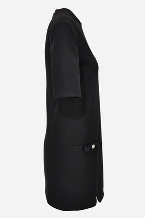 Dress In Responsible Stretch Wool Gabardine