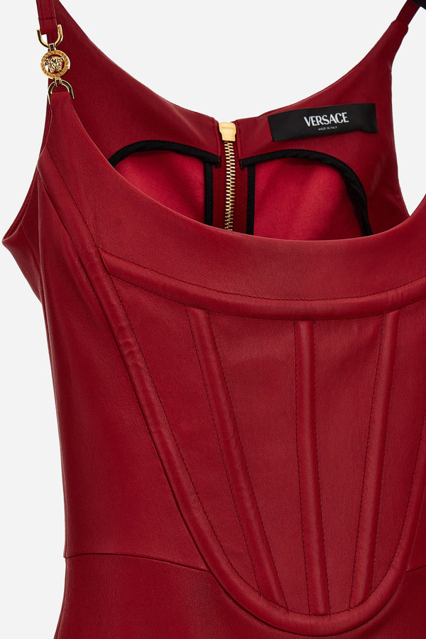Dress Leather In Plonge' Stretch Supershiny Leather