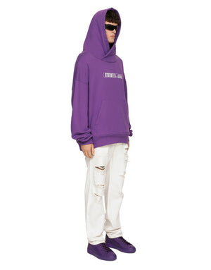 JERSEY HOODIE WITH DGVIB3 PRINT