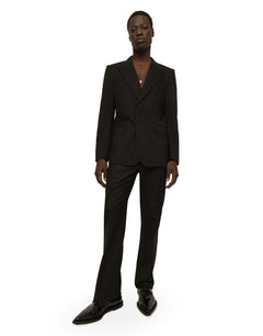 STRETCH WOOL PANTS