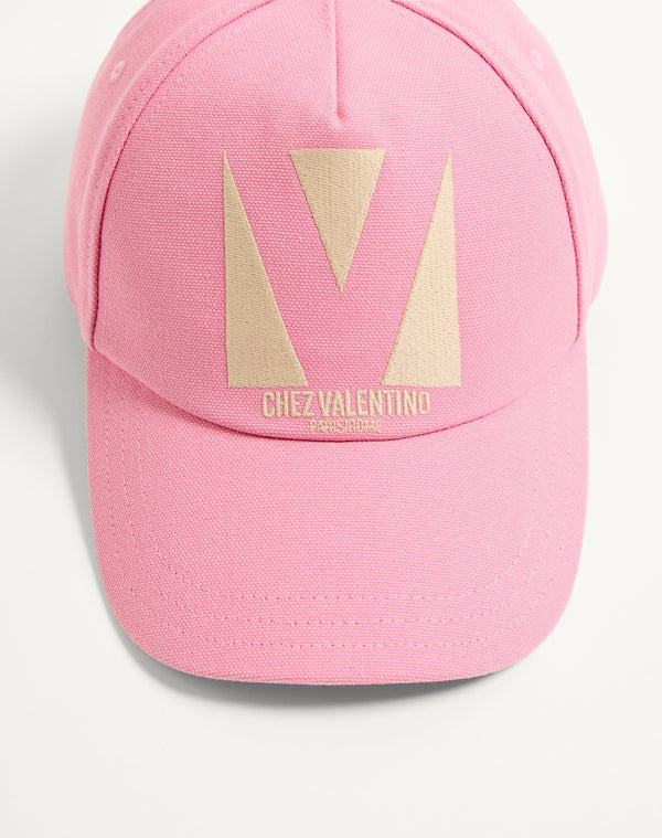 Cappello Baseball Chez Valentino In Cotone 