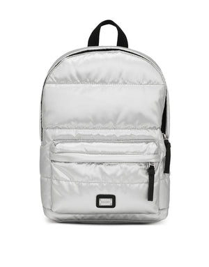 METALLIC NYLON BACKPACK