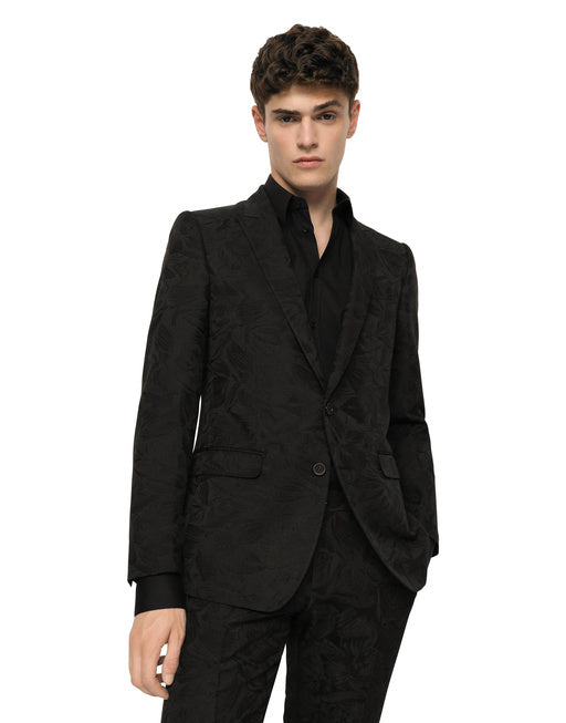 FLORAL JACQUARD MARTINI-FIT SUIT
