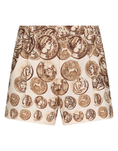 COIN PRINT SWIM SHORTS