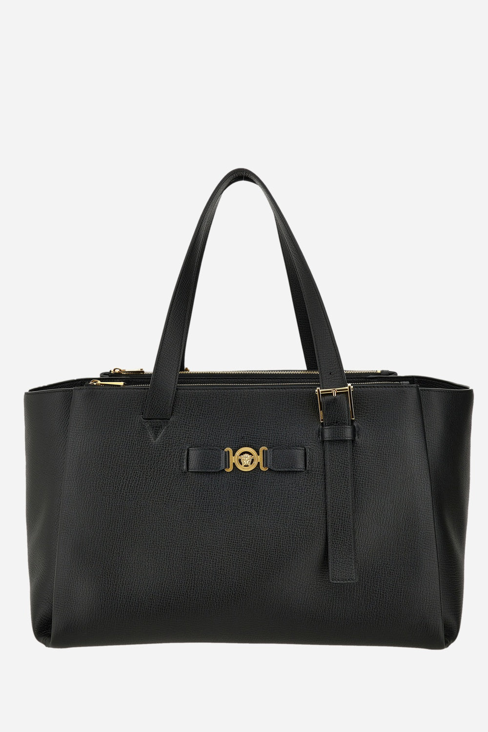 Medusa Biggie Maxi Tote In Calf Leather