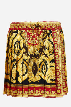 Skirt In Barocco 92 Foulard On Silk Twill