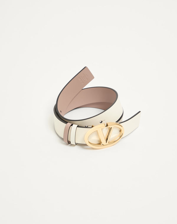 Cintura Reversibile Vlogo The Bold Edition In Vitello 30 Mm