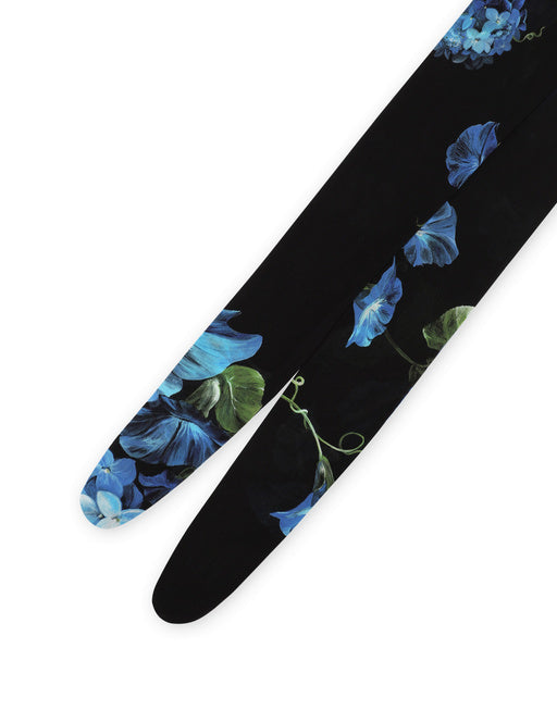 TULLE TIGHTS WITH BLUEBELL PRINT
