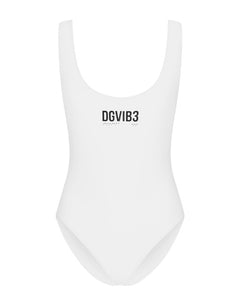 ONE-PIECE RACING SWIMSUIT WITH DGVIB3 PRINT