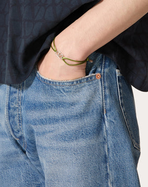 Bracciale VLogo Signature In Cotone