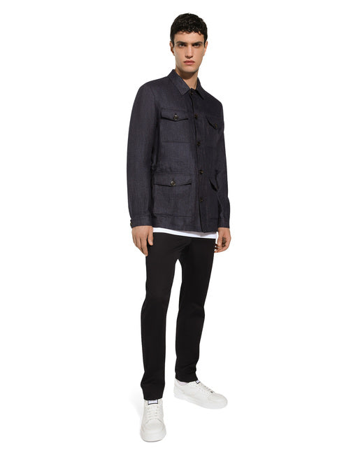 LINEN SAFARI JACKET