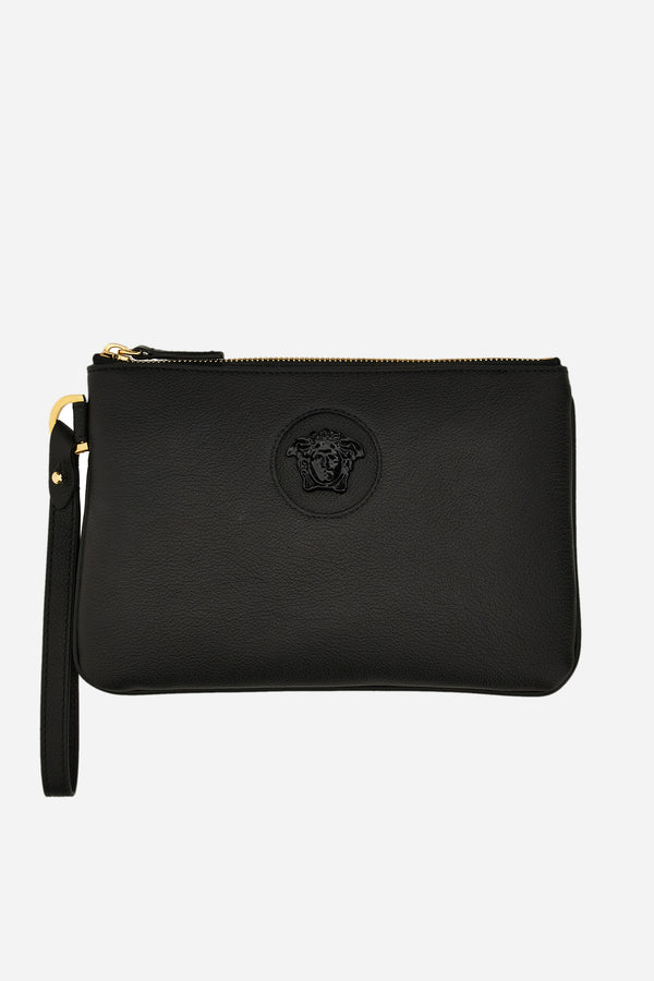 La Medusa Pouch In Calf Leather