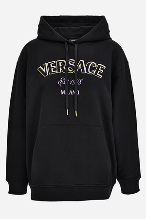 Sweatshirt In Sweatshirt Versace Milano Print