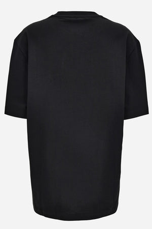 T-Shirt In Jersey Fabric-Stripe Versace Print