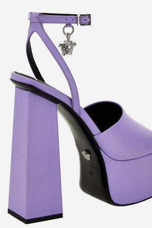Platforms Sandals In Calf Leather