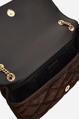 Icon Md Shoulder Bag In Calf Leather