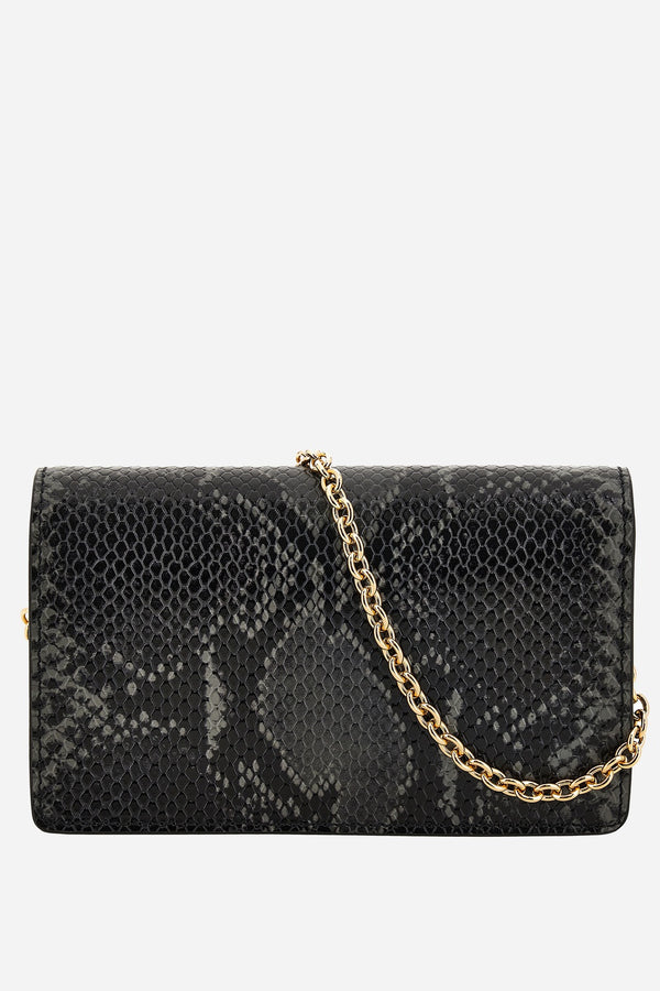 La Medusa Mini Bag In Printed Python Calf Leather