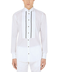 COTTON GOLD-FIT TUXEDO SHIRT