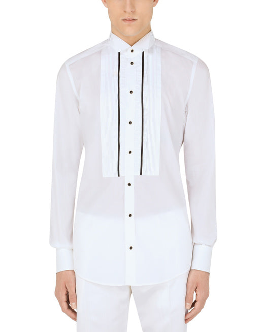 COTTON GOLD-FIT TUXEDO SHIRT