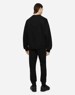 JERSEY SWEATSHIRT WITH 3D DG PATCH