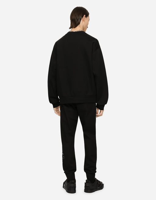 JERSEY SWEATSHIRT WITH 3D DG PATCH